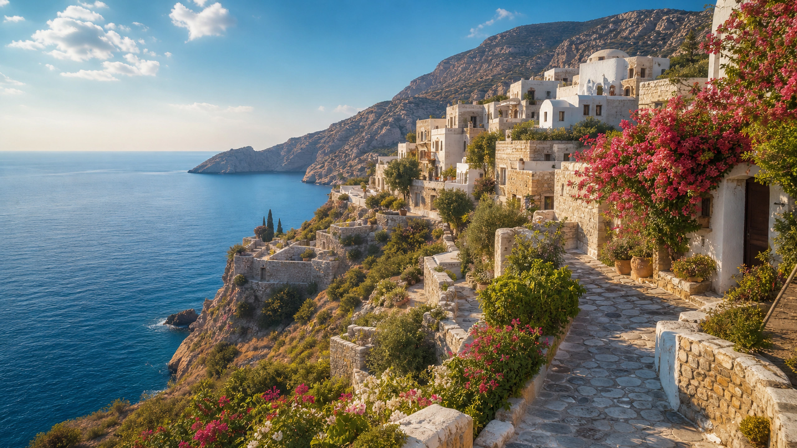 Cliffside Escape original 4K travel wallpaper