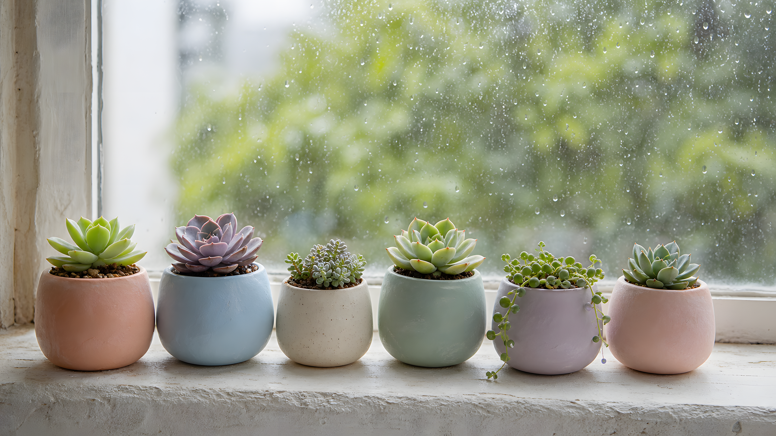 Cute Pastel Botanicals original 4K pastel wallpaper