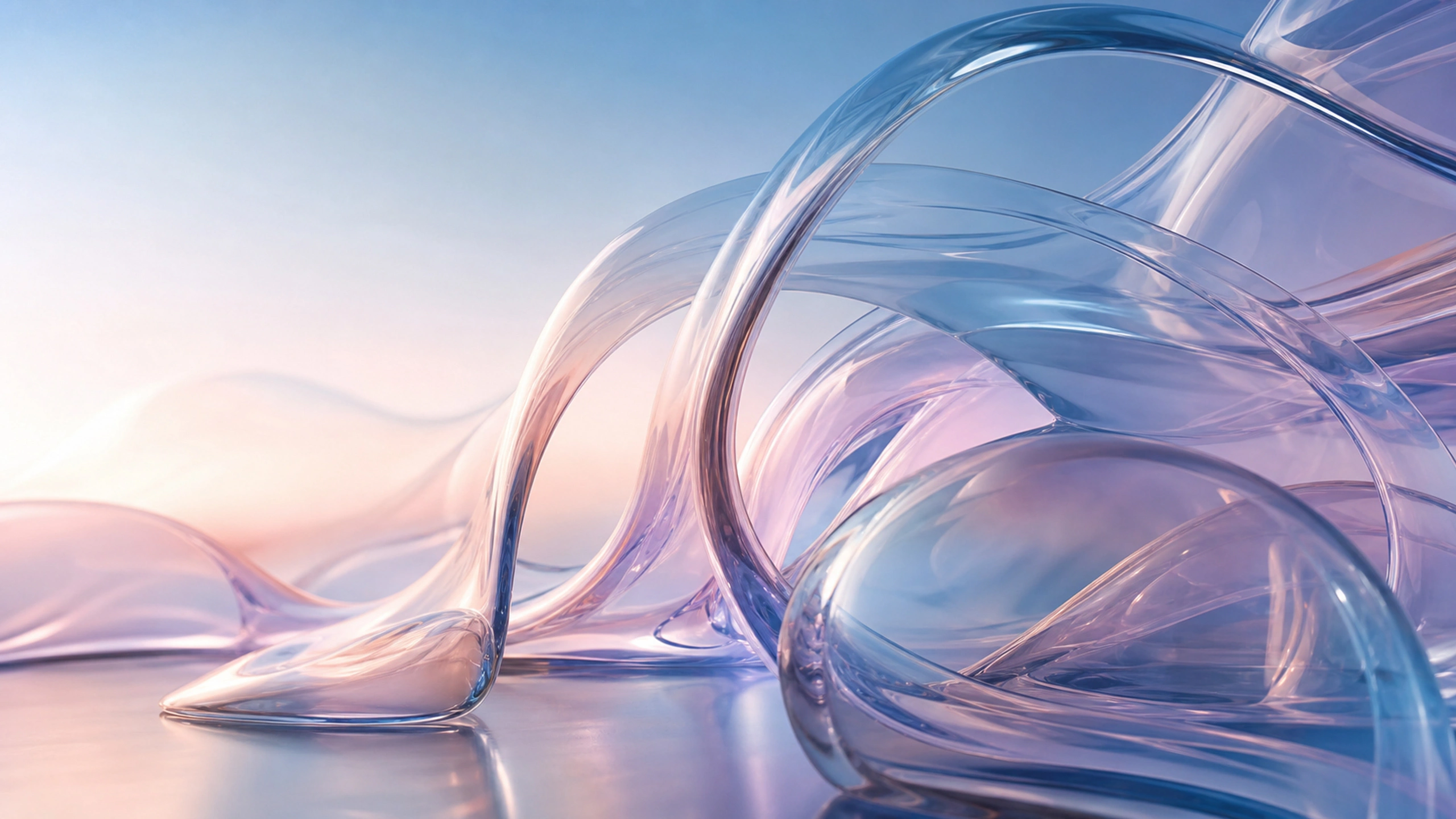 Fluid Glass Abstracts original 4K abstract wallpaper
