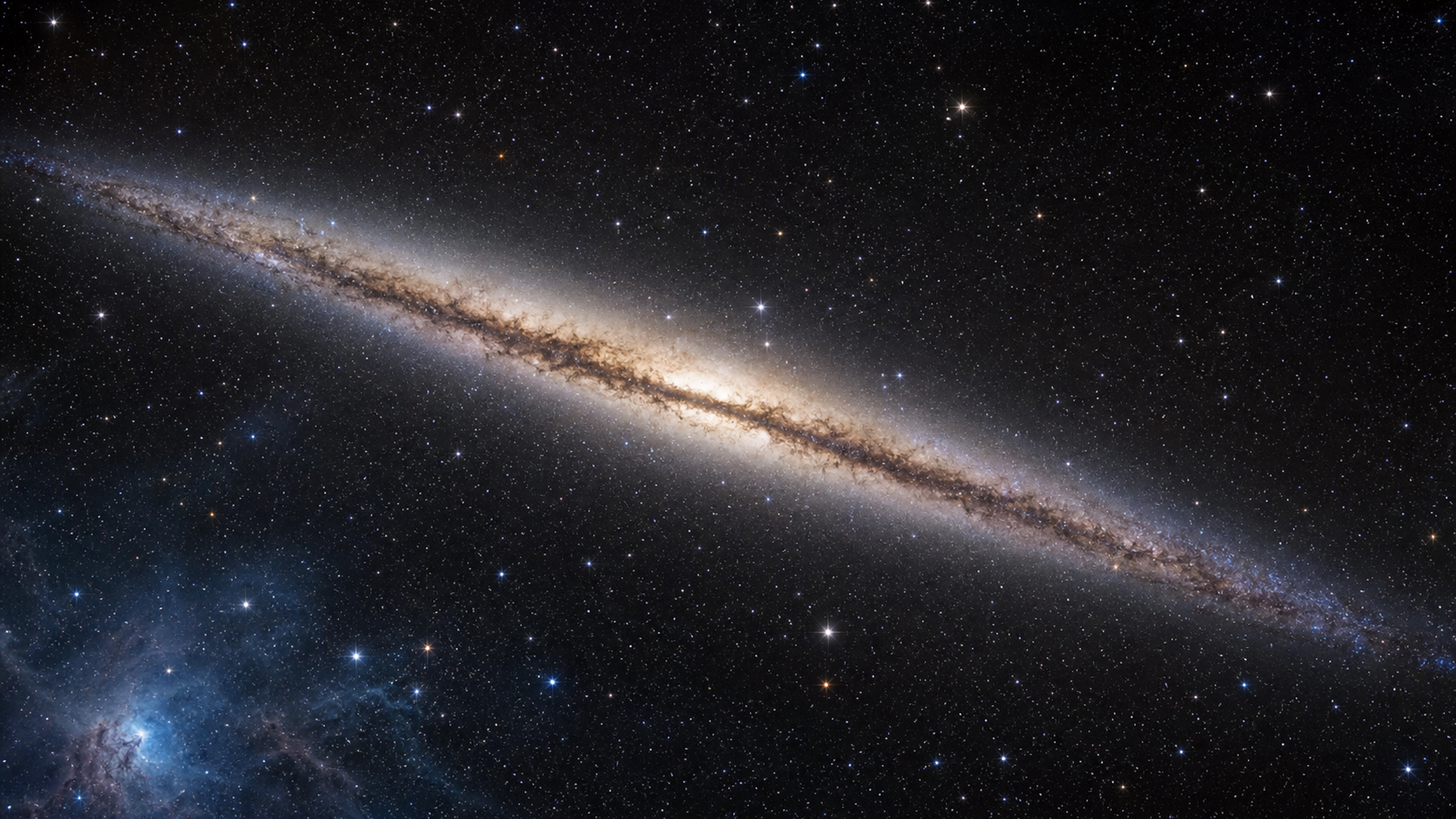 Galaxy and Star Fields original 4K space wallpaper