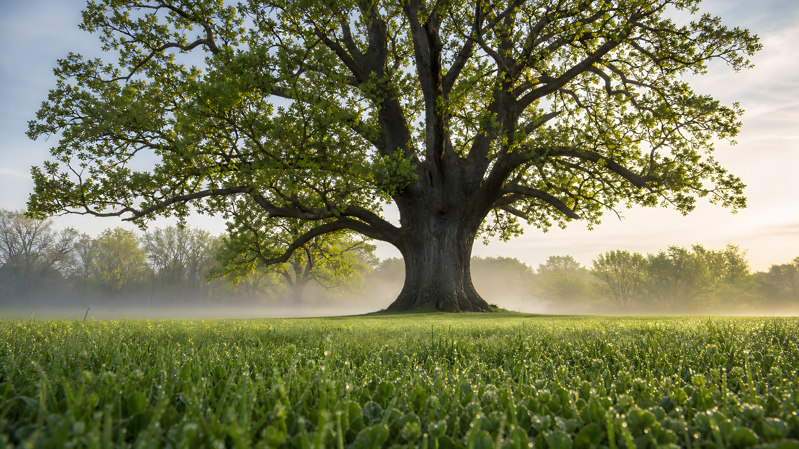 Greenery and Ancient Trees original 4K plants wallpaper