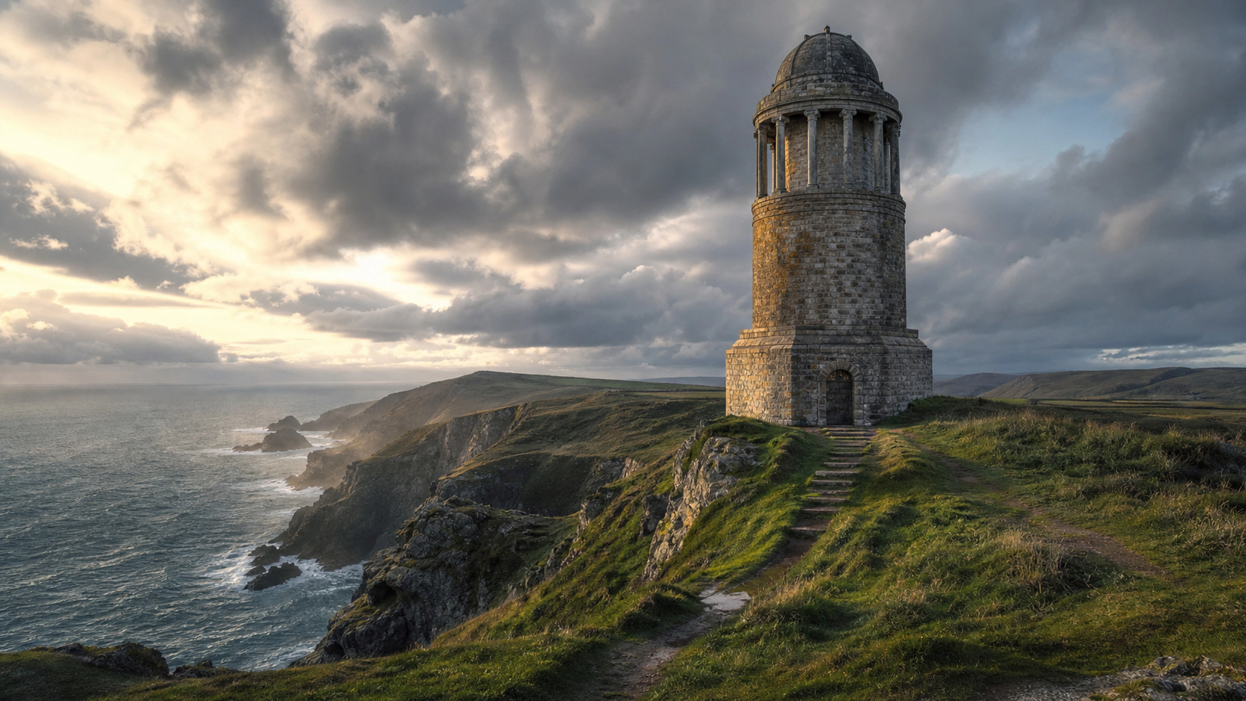 Headland Observatory original 4K landmarks wallpaper