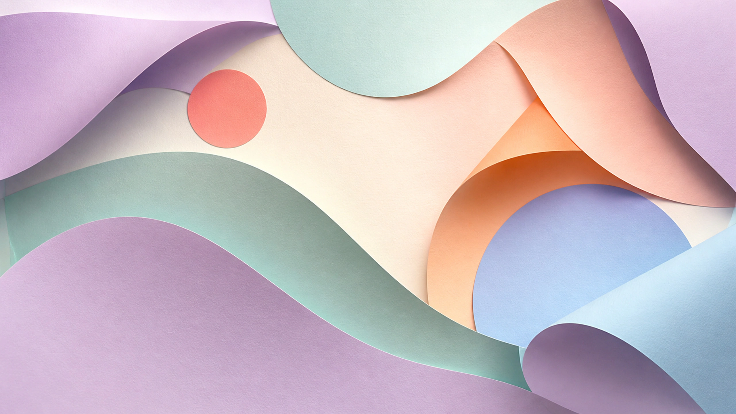 Paper Bloom original 4K abstract wallpaper