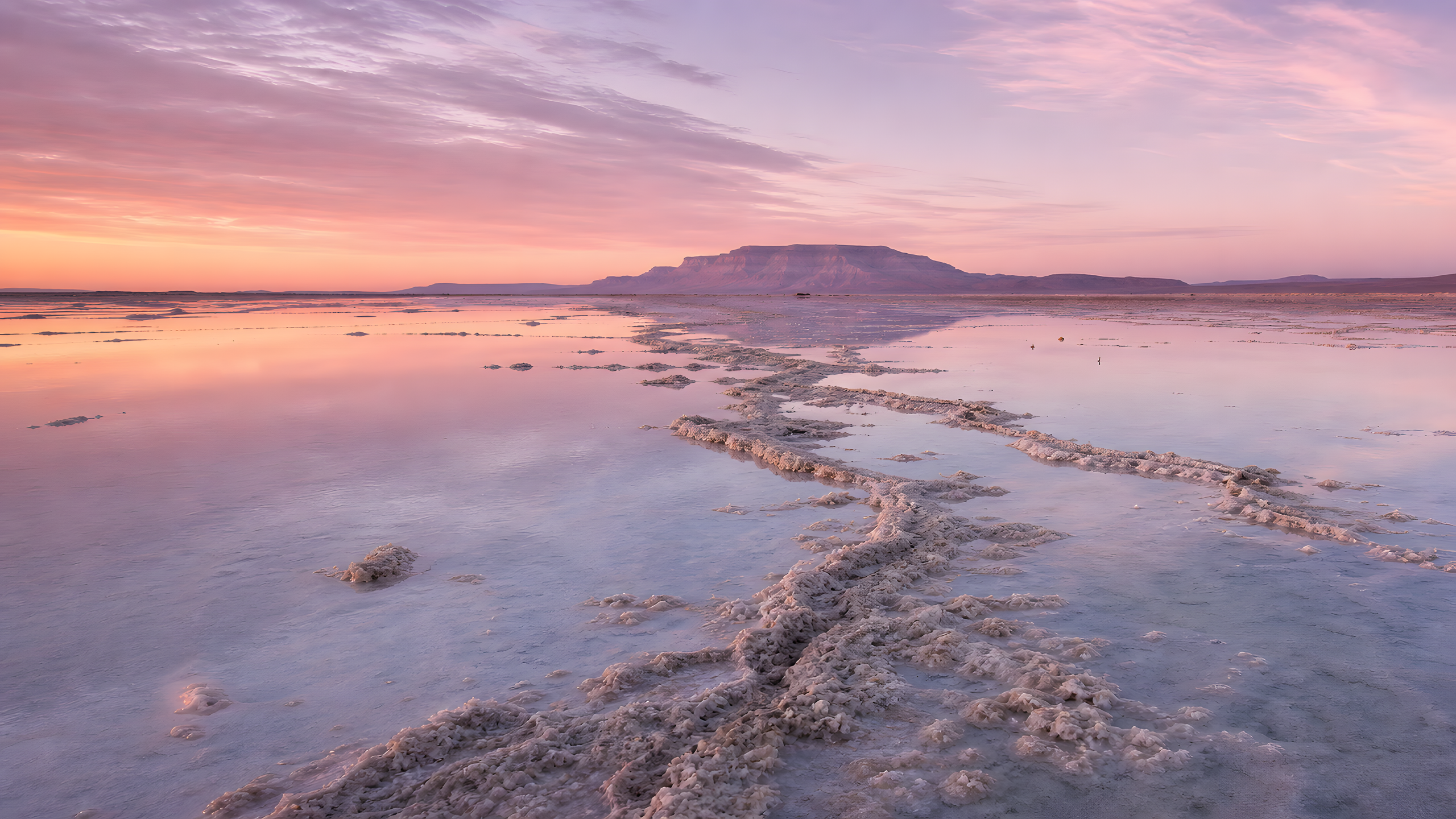 Pink Aesthetic Horizons original 4K pastel wallpaper