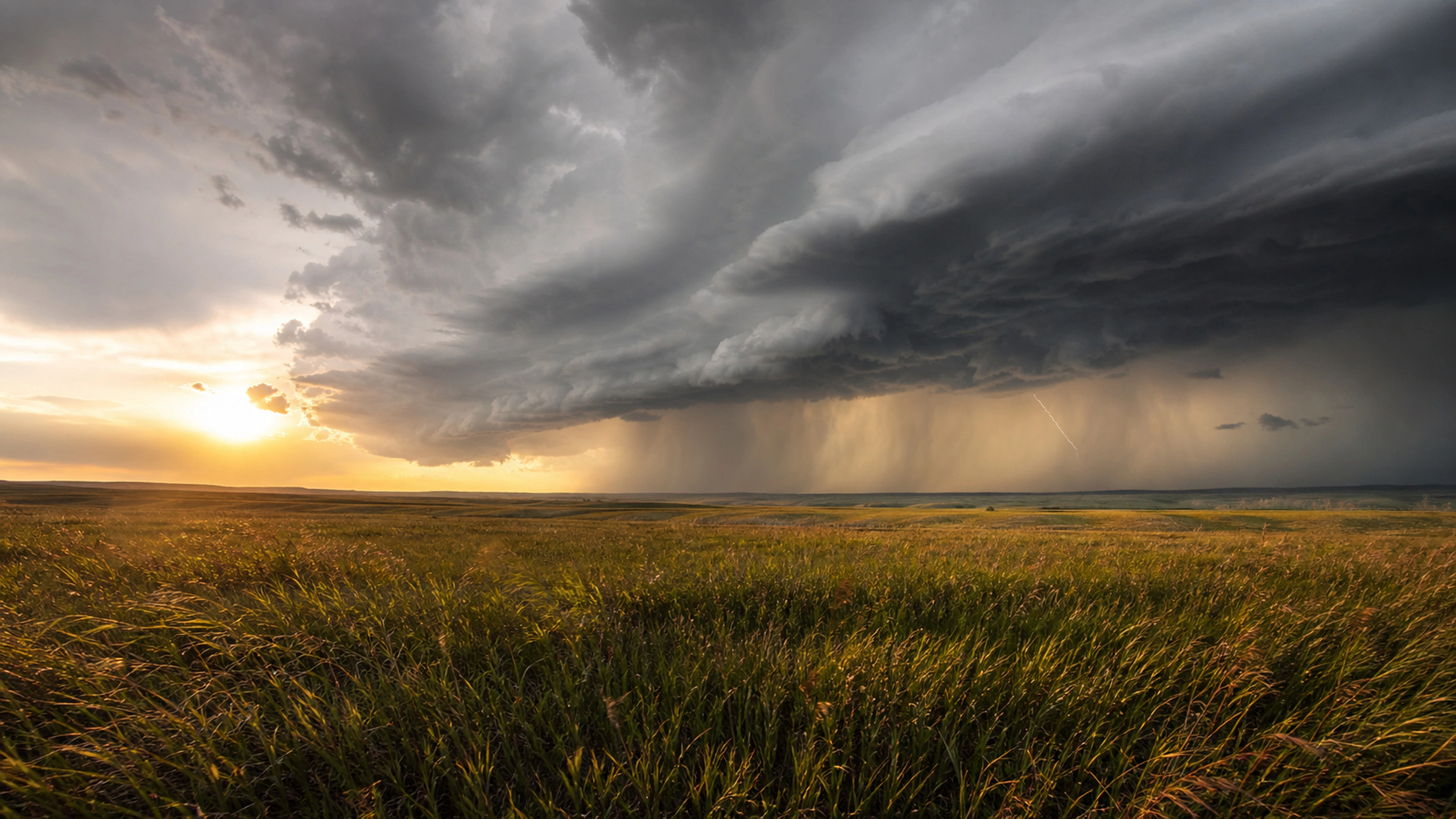 Prairie Stormfront original 4K weather wallpaper