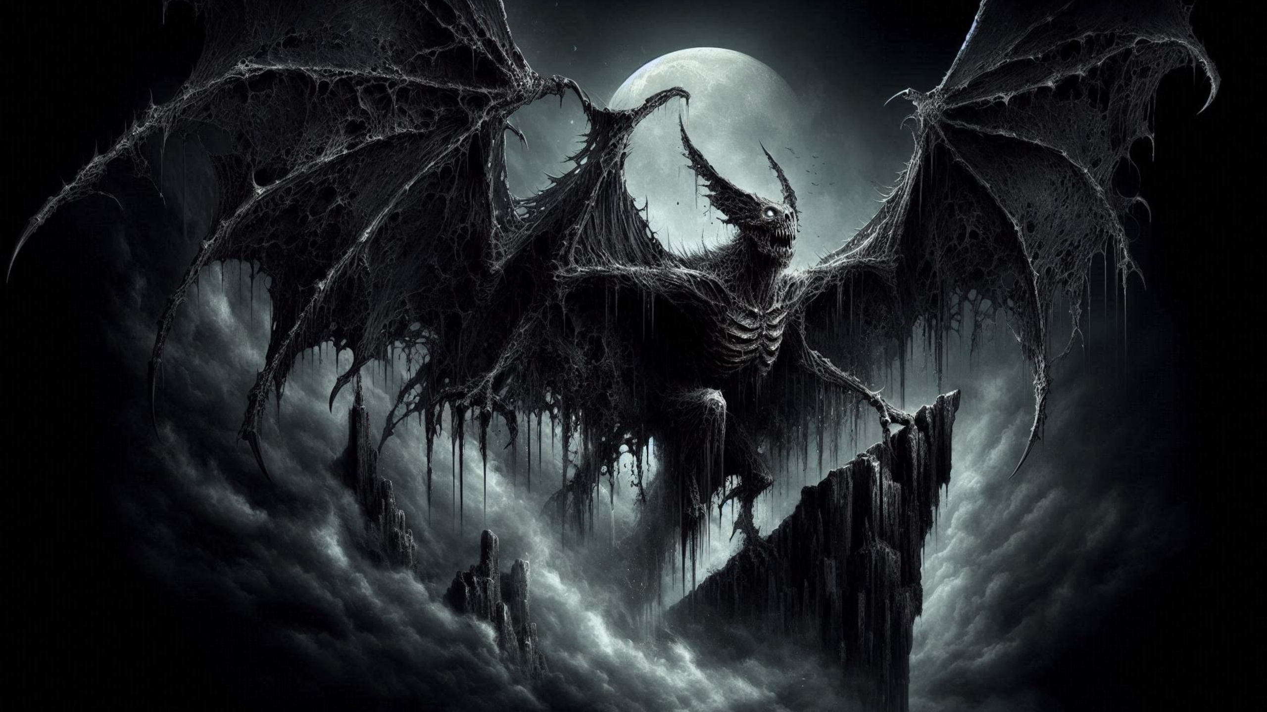 Halloween Dark Fantasy original 4K fantasy worlds wallpaper